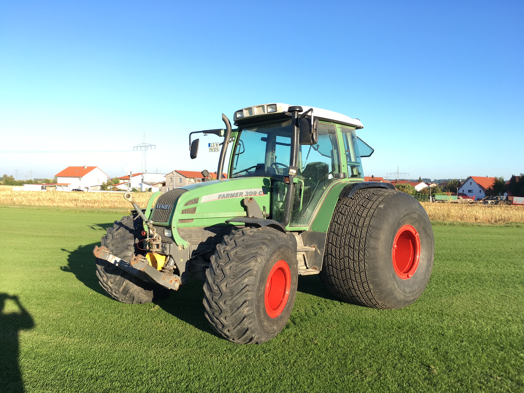 Extra Wide Turf Tires & Wheels - NOW SOLD for sale